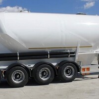 Цементовоз Сеспель SF4U34 34м3 Алюминиевый - УРАЛ ТРАК 